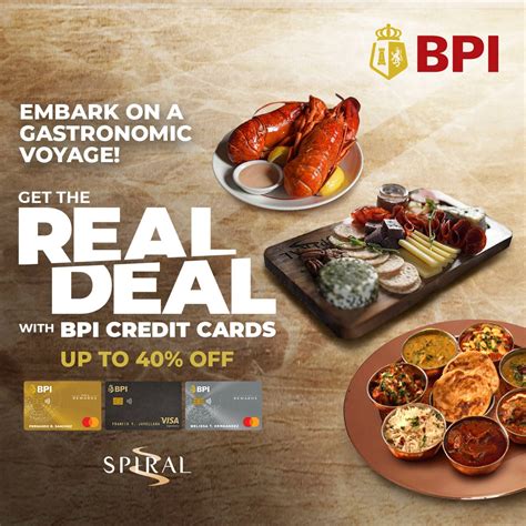 bpi visa signature dining promo|Spiral Buffet BPI Promo .